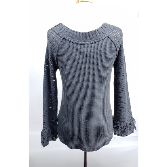 Altar'd State Dreamin' In Thermal Fringe Cuff - Picture 4 of 6